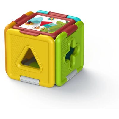 Tiny Love 2 en 1 Clasificador de Formas y Rompecabezas - Juguete para Bebés a partir de 6 Meses Tiny Love 2 en 1 Clasificador de Formas y Rompecabezas - Juguete para Bebés a partir de 6 Meses