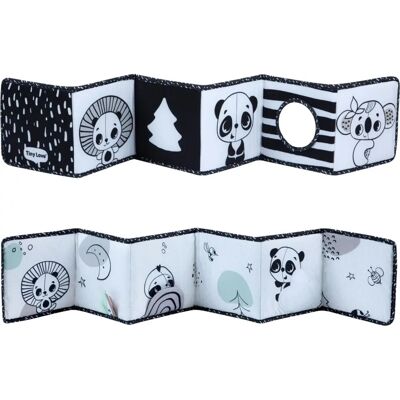 Tiny Love, Double Sided Baby Book - Black & White - Development Tiny Love, Double Sided Baby Book - Black & White - Development