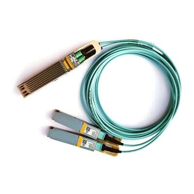 Nvidia MFA7U10-H005 - 5 m InfiniBand Glasfaserkabel 2x QSFP56 Blau Nvidia MFA7U10-H005 - 5 m InfiniBand Glasfaserkabel 2x QSFP56 Blau