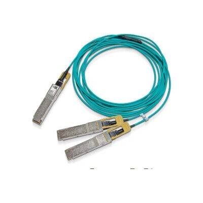 Nvidia MFS1S50-H020V Dual QSFP56 Fibre Optic Cable - 20m Nvidia MFS1S50-H020V Dual QSFP56 Fibre Optic Cable - 20m