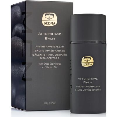 Kedma - Baume Après-Rasage avec Vitamines E & A & Aloe Vera - 100 g - Publicité Kedma - Baume Après-Rasage avec Vitamines E & A & Aloe Vera - 100 g - Publicité