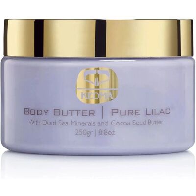 Kedma - Körperbutter Pure Lilac mit Kakao und Mineralien vom Toten Meer - Body Butter Kedma - Körperbutter Pure Lilac mit Kakao und Mineralien vom Toten Meer - Body Butter