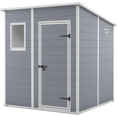 Keter Manor Pent 6x6 Kerti Sátor - Időjárásálló Gyanta Keter Manor Pent 6x6 Kerti Sátor - Időjárásálló Gyanta