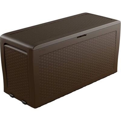 KETER Samoa 270L Rattanowy pojemnik ogrodowy KETER Samoa 270L Rattanowy pojemnik ogrodowy