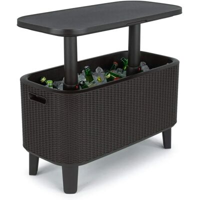 Keter - Bevy Bar 60L - Gris - Estación de servicio - Cooler Keter - Bevy Bar 60L - Gris - Estación de servicio - Cooler
