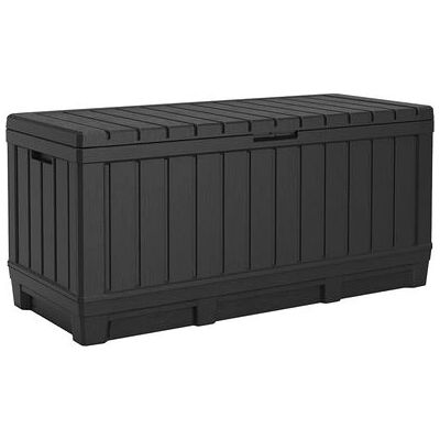 Keter Kentwood 350L 128x53.6x59 cm (17210604) - graphite Keter Kentwood 350L 128x53.6x59 cm (17210604) - graphite
