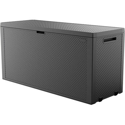 Keter Emily 270L - graphite - Publicité Keter Emily 270L - graphite - Publicité