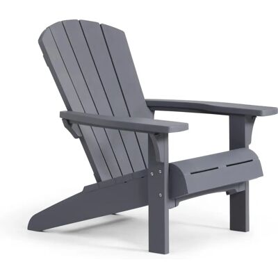 Keter Troy Grey Outdoor Garden Patio Adirondack Chair Seating Armchair Keter Troy Grey Outdoor Garden Patio Adirondack Chair Seating Armchair