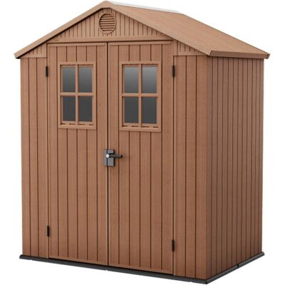 Keter Darwin 6x4 casetta da giardino - Doppia parete, Resistente UV, Pavimento incluso Keter Darwin 6x4 casetta da giardino - Doppia parete, Resistente UV, Pavimento incluso