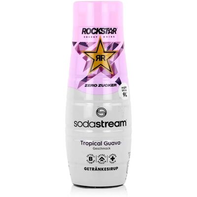 Sodastream Rockstar Goyave Zéro - Concentré Énergétique - Publicité Sodastream Rockstar Goyave Zéro - Concentré Énergétique - Publicité