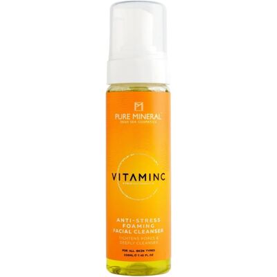 Pure - Detergente viso schiumogeno con minerali del Mar Morto - 220 ml Pure - Detergente viso schiumogeno con minerali del Mar Morto - 220 ml