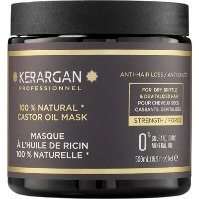 Kerargan - Rizinus- und Arganöl Haarmaske - Anregt das Haarwachstum Kerargan - Rizinus- und Arganöl Haarmaske - Anregt das Haarwachstum