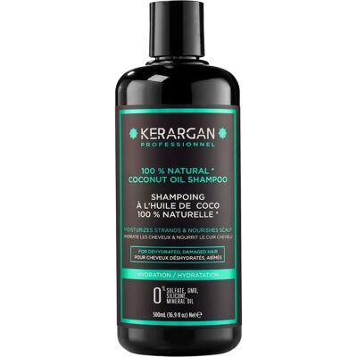 Kerargan - Shampoo mit Kokos- und Arganöl - 500ml - Feuchtigkeitsversorgung Kerargan - Shampoo mit Kokos- und Arganöl - 500ml - Feuchtigkeitsversorgung