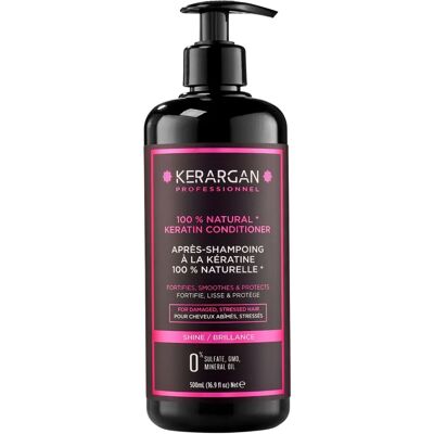 Kerargan - Après-Shampoing à la Kératine - Nourrir & Régénérer - 500 ml - Publicité Kerargan - Après-Shampoing à la Kératine - Nourrir & Régénérer - 500 ml - Publicité
