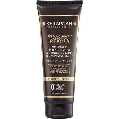 Kerargan - Castor Oil Hair Exfoliant - 250ml Gold Kerargan - Castor Oil Hair Exfoliant - 250ml Gold