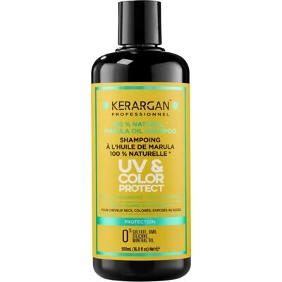 Kerargan - Shampoo Protecteur UV & Couleur à l'Huile de Marula - 500ml Kerargan - Shampoo Protecteur UV & Couleur à l'Huile de Marula - 500ml