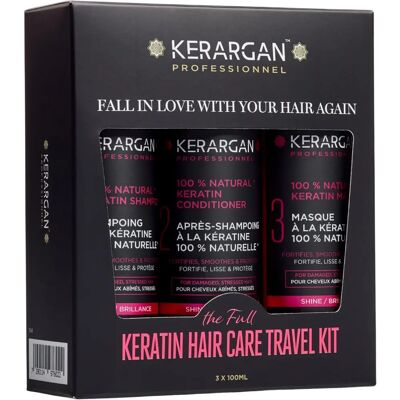 Kerargan - Ultra Repair Keratin Travel Kit 3x100ml - Haarpflege-Set Kerargan - Ultra Repair Keratin Travel Kit 3x100ml - Haarpflege-Set