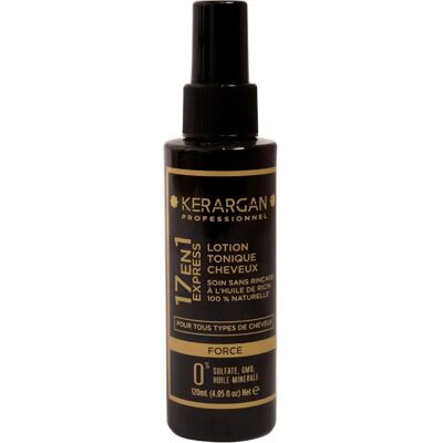 Kerargan Lotion Tonique 17En1 - Lotion tonique à l'huile de ricin - Publicité Kerargan Lotion Tonique 17En1 - Lotion tonique à l'huile de ricin - Publicité