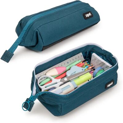 Trousse ZIPIT Lenny Bleu - Trousse à crayons Trousse ZIPIT Lenny Bleu - Trousse à crayons