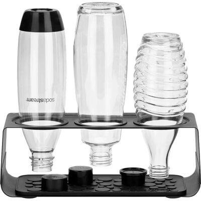 Égouttoir à Bouteilles SodaStream - Publicité Égouttoir à Bouteilles SodaStream - Publicité