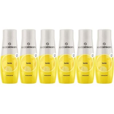 Concentrés SODASTREAM - 6 Tonic - Jusqu'à 54L - 440ml Concentrés SODASTREAM - 6 Tonic - Jusqu'à 54L - 440ml