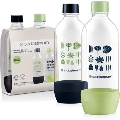 Sodastream Láhev jet 2x1l zelená/navy - láhev na sodamaker Sodastream Láhev jet 2x1l zelená/navy - láhev na sodamaker