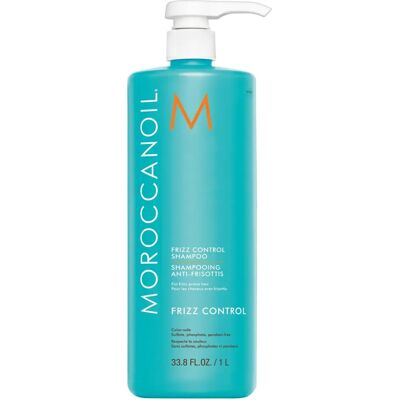 Shampoing Frizz Control Moroccanoil - 1000ml - Soin capillaire - Publicité Shampoing Frizz Control Moroccanoil - 1000ml - Soin capillaire - Publicité