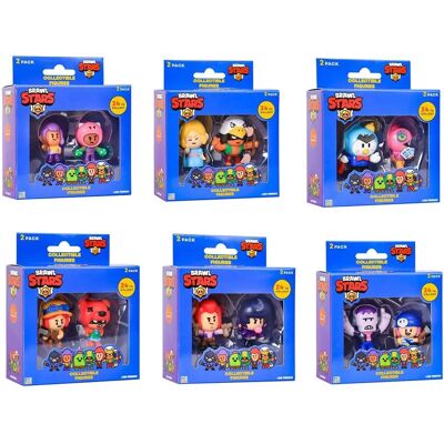 PMI Ltd Brawl Stars Figurines de Collection 2 Pack - S1 - Publicité PMI Ltd Brawl Stars Figurines de Collection 2 Pack - S1 - Publicité