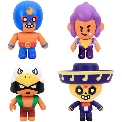 PMI Ltd P.M.I. Figures d’Action Brawl Stars - Pack de 2 - 16.5cm - Publicité PMI Ltd P.M.I. Figures d’Action Brawl Stars - Pack de 2 - 16.5cm - Publicité