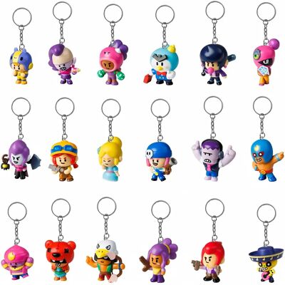 PMI Ltd Brawl Stars Porte-clés - 1 Pack - Aléatoire - Publicité PMI Ltd Brawl Stars Porte-clés - 1 Pack - Aléatoire - Publicité