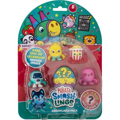 Märke Modell - Character Pinata Smashlings - Figures 5-Pack - Action Figures Märke Modell - Character Pinata Smashlings - Figures 5-Pack - Action Figures