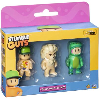 Pmi Trébucher Les Gars - Serie 2 Actiefiguren - 3-Pack Pmi Trébucher Les Gars - Serie 2 Actiefiguren - 3-Pack