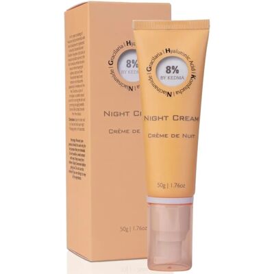 Kedma 8% Nachtcreme - Anti-Aging & Feuchtigkeitsboost - 50ml Kedma 8% Nachtcreme - Anti-Aging & Feuchtigkeitsboost - 50ml