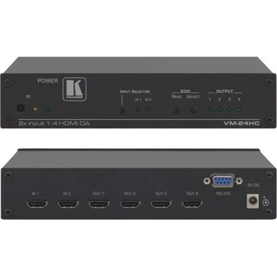 Kramer VM-24HC HDMI-Videoschalter & Verstärker Kramer VM-24HC HDMI-Videoschalter & Verstärker