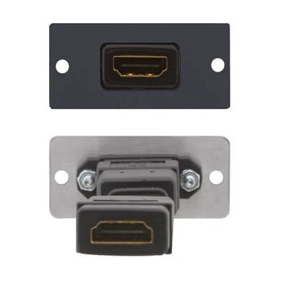 Kramer Electronics W-H(W-HDMI)(B) Wand HDMI Adapter - Wandmontage Kramer Electronics W-H(W-HDMI)(B) Wand HDMI Adapter - Wandmontage