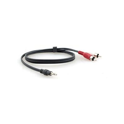 Kramer A35m Serie C-A35m/2Ram-6 - Audiokabel - Rca an Mini-Phone Stereo 3.5 mm an - 1.8 m Kramer A35m Serie C-A35m/2Ram-6 - Audiokabel - Rca an Mini-Phone Stereo 3.5 mm an - 1.8 m