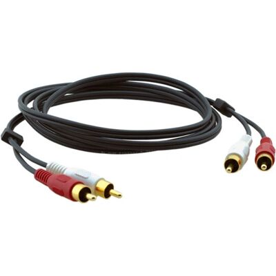 Kramer Electronics C-2RAM/2RAM-6 1,8m RCA Audiokabel Kramer Electronics C-2RAM/2RAM-6 1,8m RCA Audiokabel