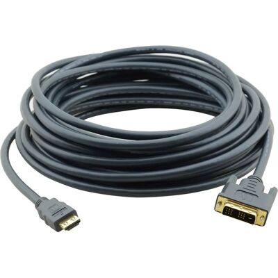 Kramer C-HM/DM-6 Videokabel - 1,8 m - Schwarz - HDMI DVI-D Kramer C-HM/DM-6 Videokabel - 1,8 m - Schwarz - HDMI DVI-D