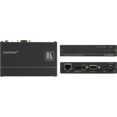 HDMI-mottaker Kramer Electronics TP-580R - 4K60, RS−232, IR HDMI-mottaker Kramer Electronics TP-580R - 4K60, RS−232, IR