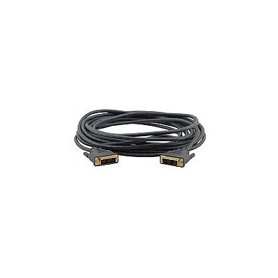 Kramer C-MDM/MDM-6 - Câble DVI - 1,8 m - Single Link - Moulé - Noir Kramer C-MDM/MDM-6 - Câble DVI - 1,8 m - Single Link - Moulé - Noir