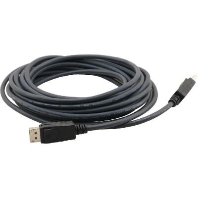 Kramer Electronics C-MDPM/MDPM - DisplayPort-Kabel - 90 cm - Schwarz Kramer Electronics C-MDPM/MDPM - DisplayPort-Kabel - 90 cm - Schwarz