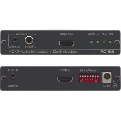 Kramer FC-69 HDMI-Audio Ein-/Auskoppler - Hochleistungs HDMI Audio Ein- und Auskoppler Kramer FC-69 HDMI-Audio Ein-/Auskoppler - Hochleistungs HDMI Audio Ein- und Auskoppler