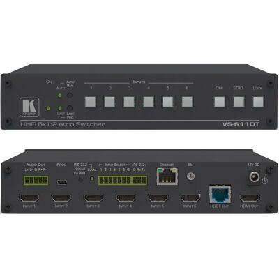 Kramer VS-611DT 4K HDMI Matrix-Schalter - Rackmontage Kramer VS-611DT 4K HDMI Matrix-Schalter - Rackmontage