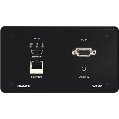 Kramer WP-20/EU(B)-80 Wandpanel - Steckdosenkasten Kramer WP-20/EU(B)-80 Wandpanel - Steckdosenkasten