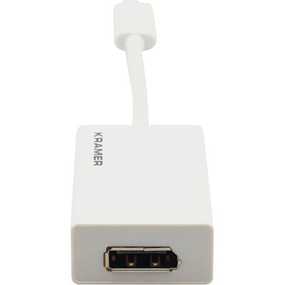 Adaptador de gráficos USB de Kramer Electronics - 4K DisplayPort - Blanco Adaptador de gráficos USB de Kramer Electronics - 4K DisplayPort - Blanco