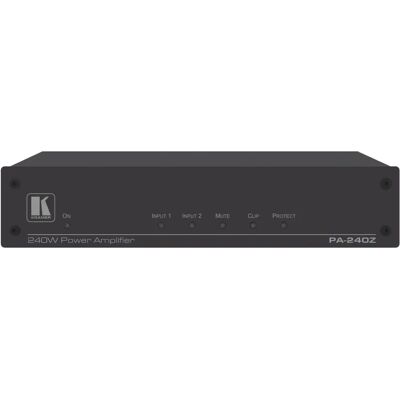 Amplificatore audio Kramer PA-240Z - 2.0 canali - Nero Amplificatore audio Kramer PA-240Z - 2.0 canali - Nero