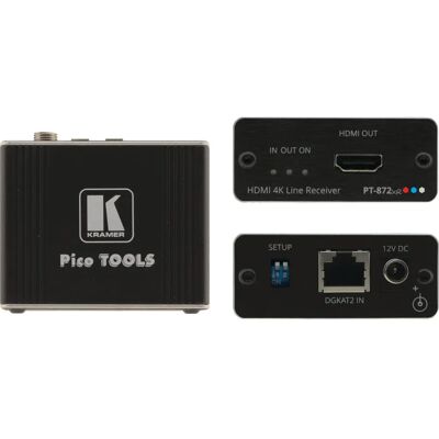 Kramer Electronics PT-872XR AV Sender & Empfänger - Schwarz Kramer Electronics PT-872XR AV Sender & Empfänger - Schwarz