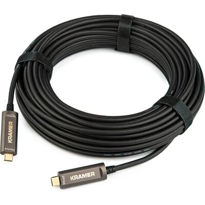USB-kabel Kramer CLS-AOCU31/CC - Svart - 15.2m - USB 3.2 Gen 2 USB-kabel Kramer CLS-AOCU31/CC - Svart - 15.2m - USB 3.2 Gen 2