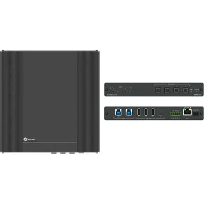 Kramer SWT3-41-U - 4x1 USB HDMI Switcher - Schwarz Kramer SWT3-41-U - 4x1 USB HDMI Switcher - Schwarz