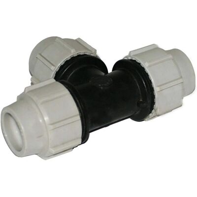 Plasson - 070400032 - 32mm - Grey - Tee fitting Plasson - 070400032 - 32mm - Grey - Tee fitting